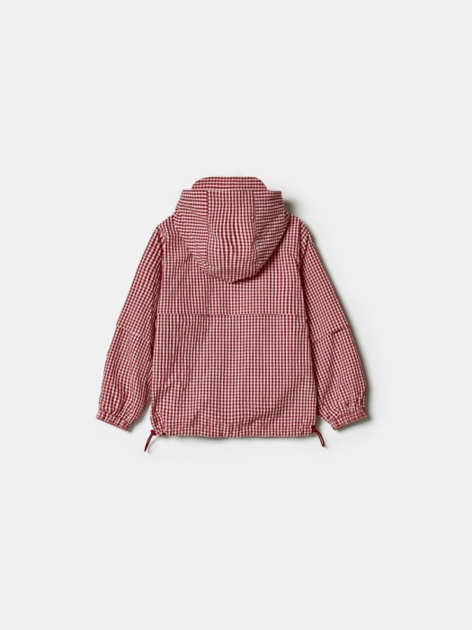 ветровка в клетку для мальчиков из россии вид сбоку