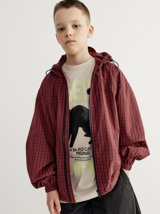 ветровка в клетку для мальчиков 4610517530073 фотография