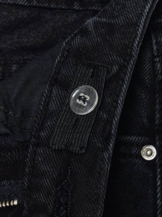 винтажные джинсы baggy fit для мальчиков из джинсы и джинскота спереди