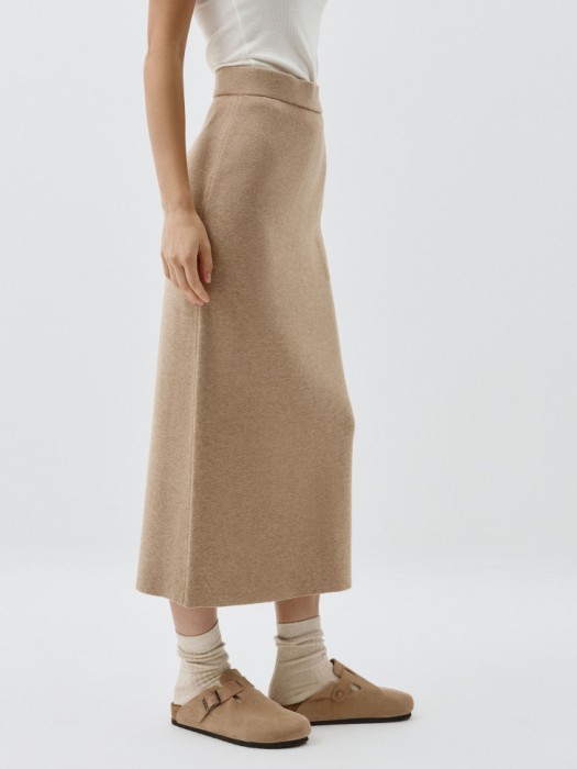 вязаная юбка миди по цене 999 руб вид справа