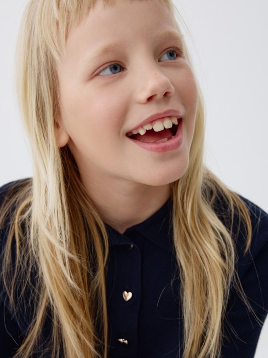 вязаное платье для девочек по цене 1999 руб вид справа