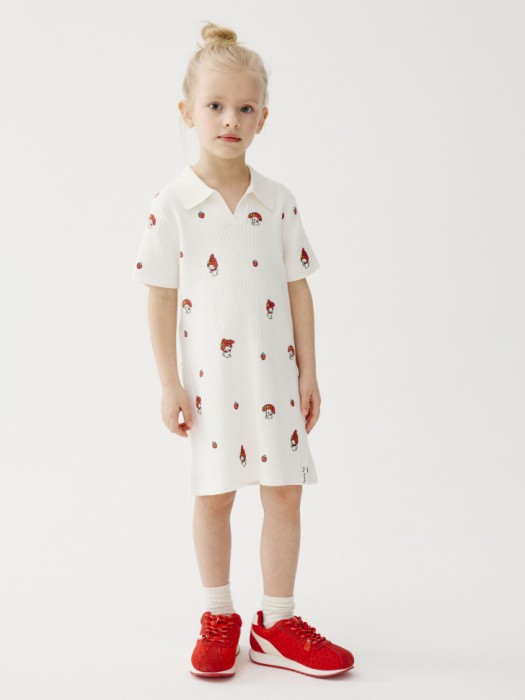 вязаное платье с принтом my melody для девочек 4610517698995 фотография