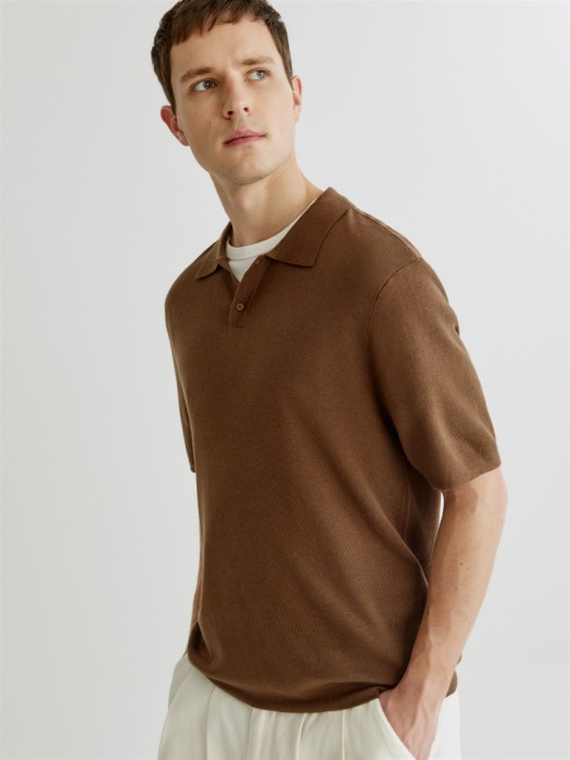 вязаное поло regular fit 4610517604323 фотография