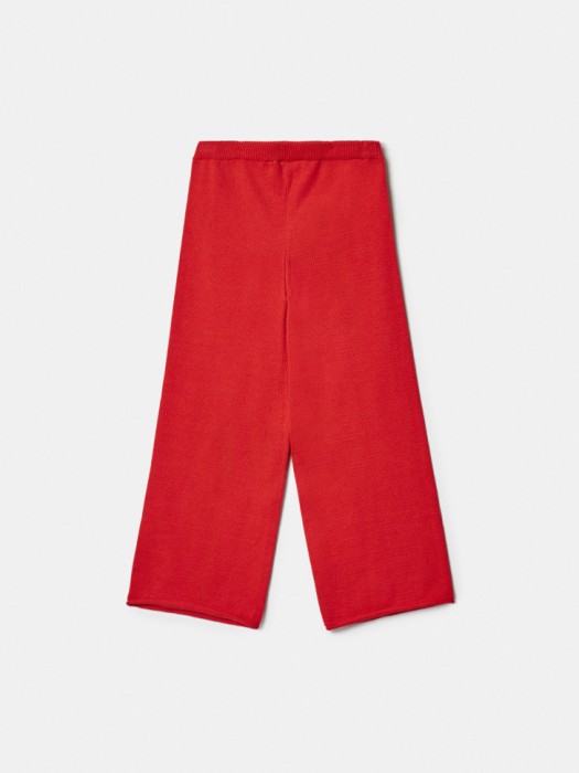 вязаные брюки для девочек из россии вид сбоку