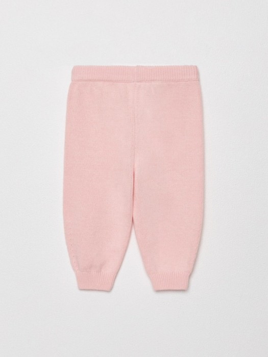 вязаные брюки для малышей от бренда sela вид слева