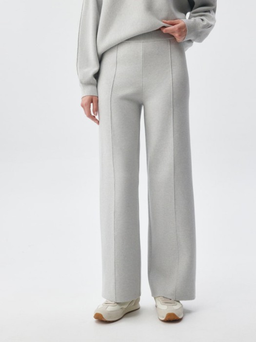 вязаные брюки с декоративными швами 4610517027474 фотография