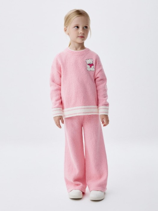 вязаные широкие брюки для девочек 4680798743110 фотография