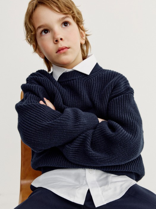 вязаный джемпер для мальчиков 4640611178222 фотография
