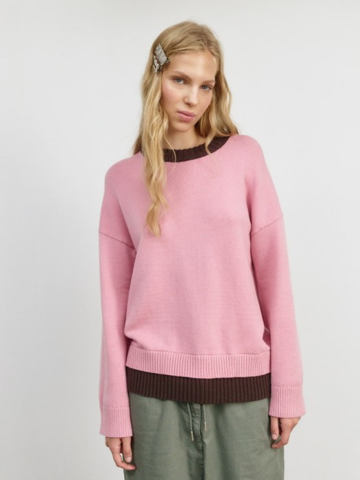 вязаный джемпер из линейки  young 4680798572055 фотография