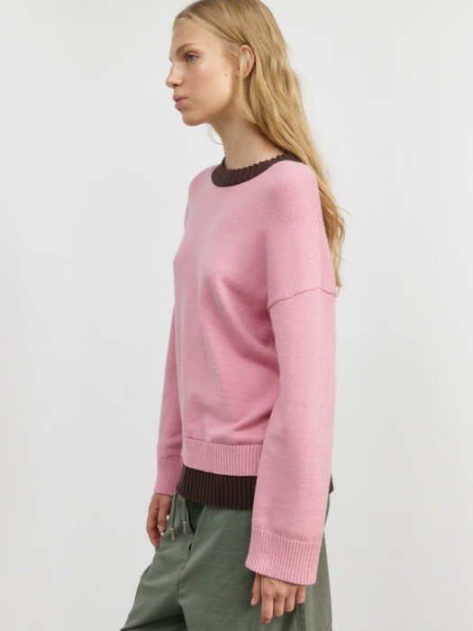 вязаный джемпер из линейки  young по цене 1899 руб вид справа