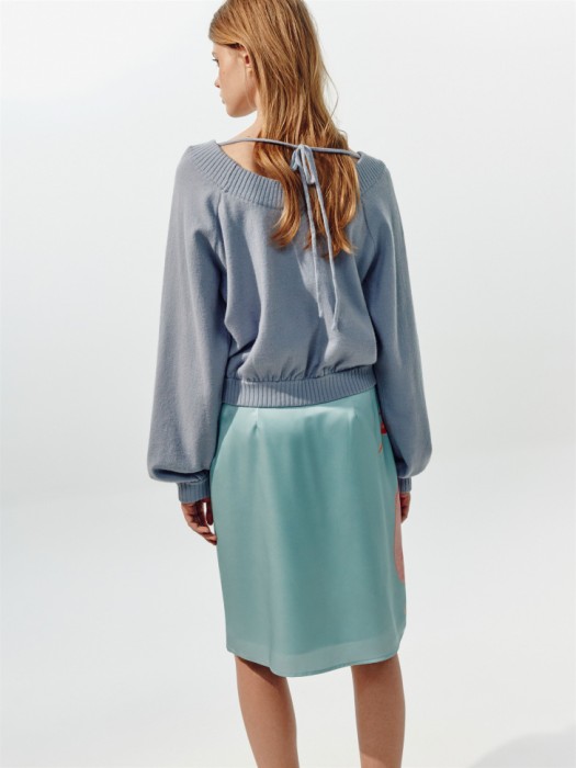 вязаный джемпер из линейки  young по цене 2999 руб вид справа