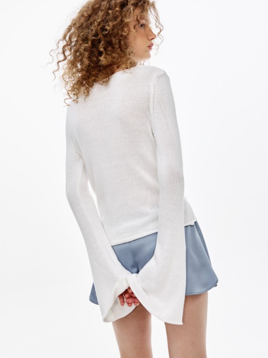 вязаный джемпер из линейки  young по цене 2799 руб вид справа