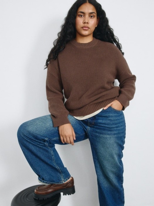 вязаный джемпер оверсайз 4680798666273 фотография