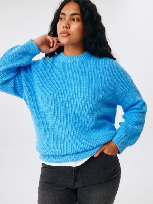 вязаный джемпер оверсайз 4680798666488 фотография