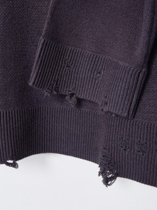 вязаный джемпер в стиле гранж с hello kitty для девочек из вискозы спереди