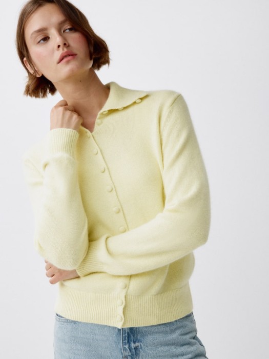 вязаный кардиган из смесовой шерсти 4610517020956 фотография