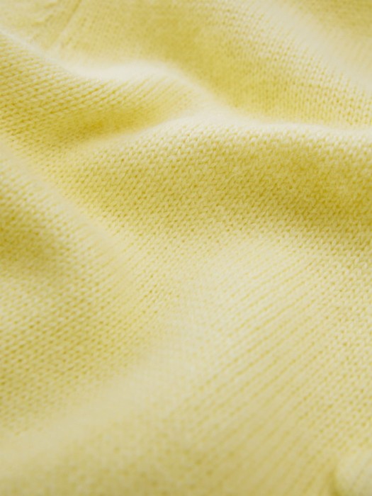 вязаный кардиган из смесовой шерсти для взрослого возраста с изнаночной стороны