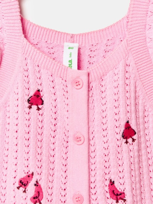 вязаный комбинезон для малышей из россии вид сбоку