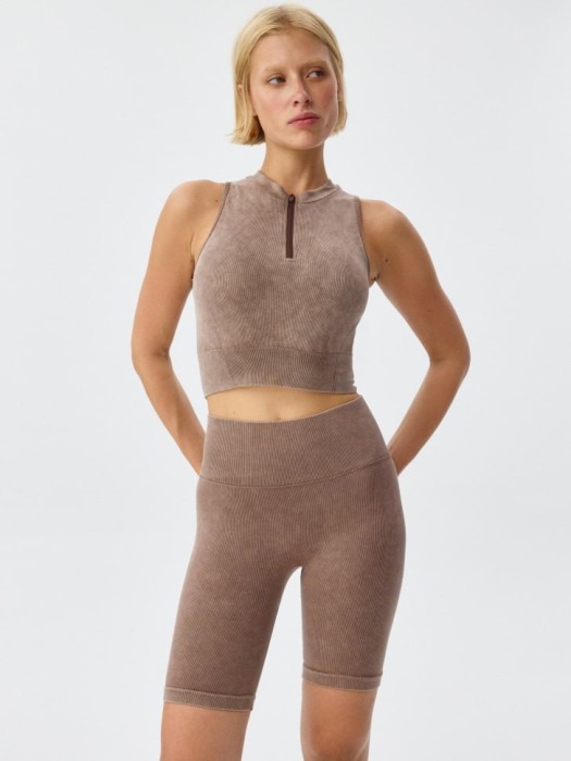 вязаный спортивный топ на молнии 4610517002778 фотография