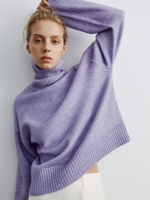 вязаный свитер с содержанием шерсти 4680798799414 фотография