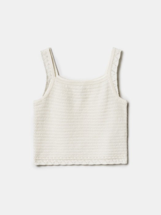 вязаный топ из ажурного трикотажа для девочек по цене 1499 руб вид справа