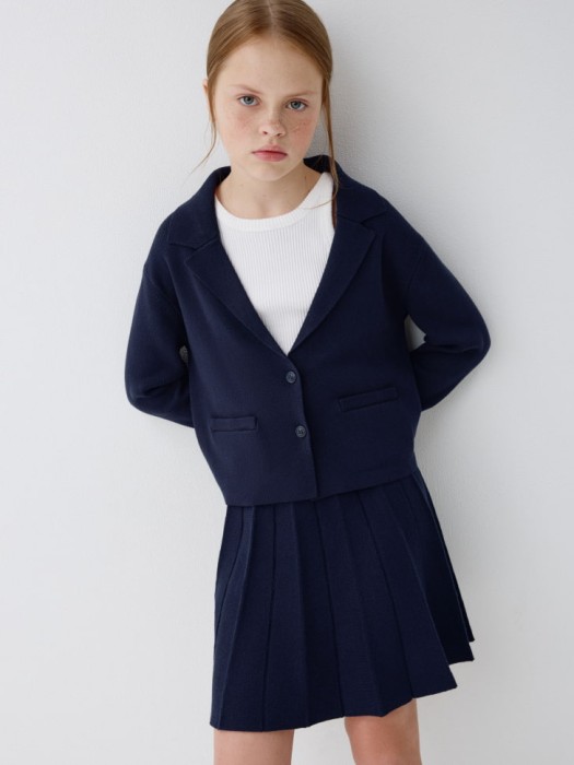 вязаный жакет для девочек 4680704935431 фотография