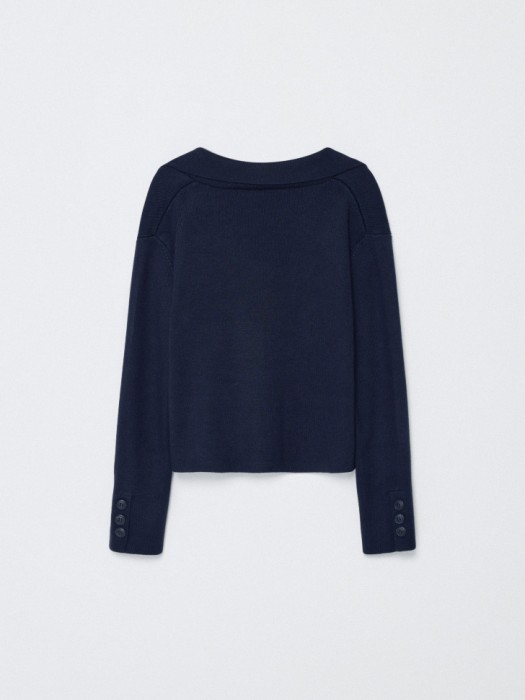 вязаный жакет для девочек из россии вид сбоку