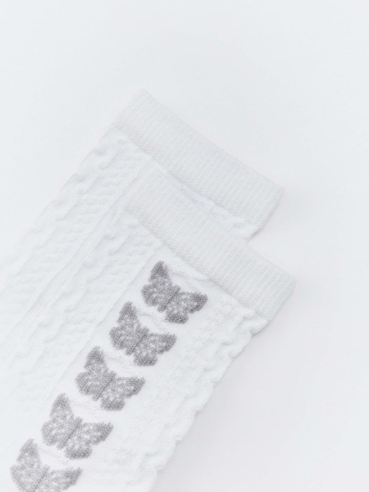 высокие носки для девочек от бренда sela вид слева