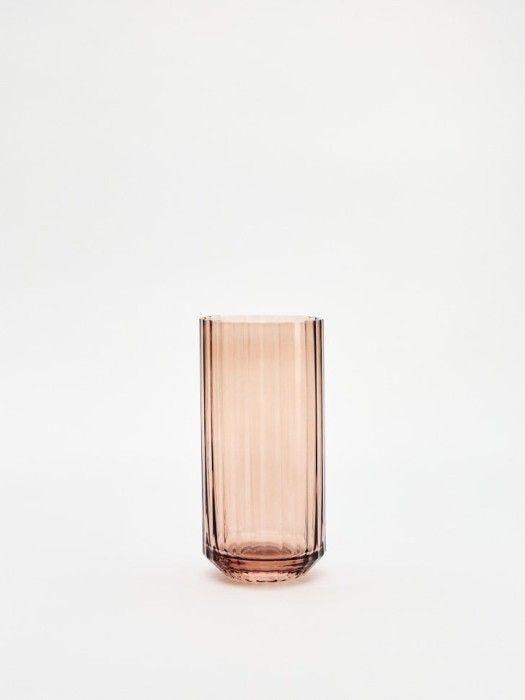 высокий стакан из стекла с рельефным узором 4610517250193 фотография