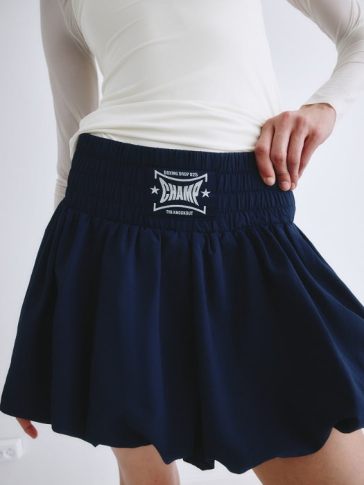 юбка-баллон с шортами из линейки  young от бренда sela вид слева