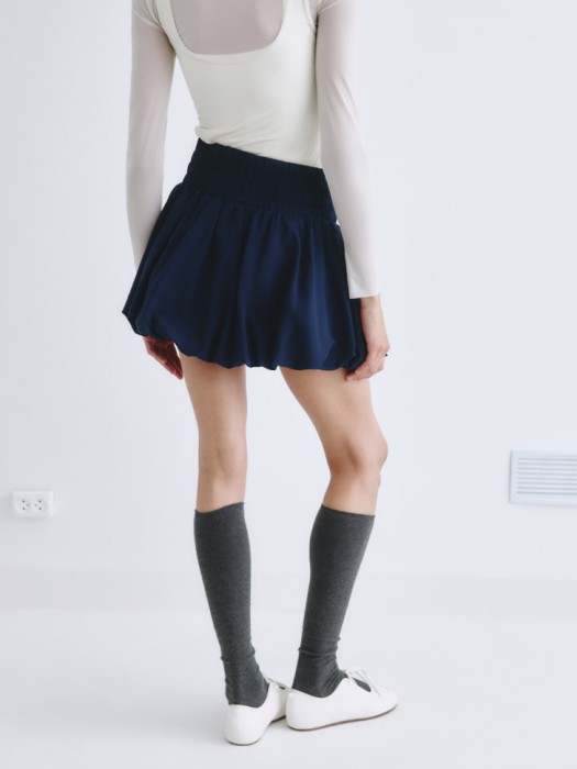 юбка-баллон с шортами из линейки  young из россии вид сбоку