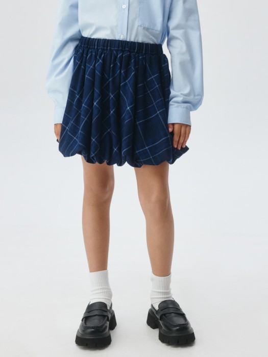 юбка-баллон в клетку для девочек 4680798531465 фотография
