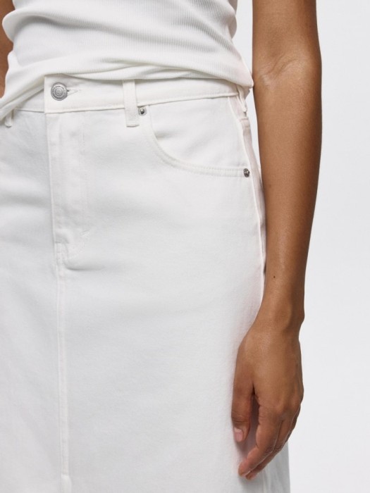 юбка макси с разрезом спереди из россии вид сбоку