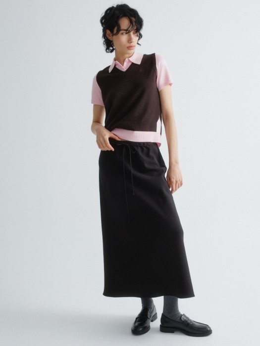 юбка макси от бренда sela вид слева