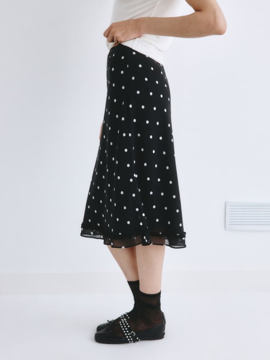 юбка миди из линейки  young по цене 2799 руб вид справа