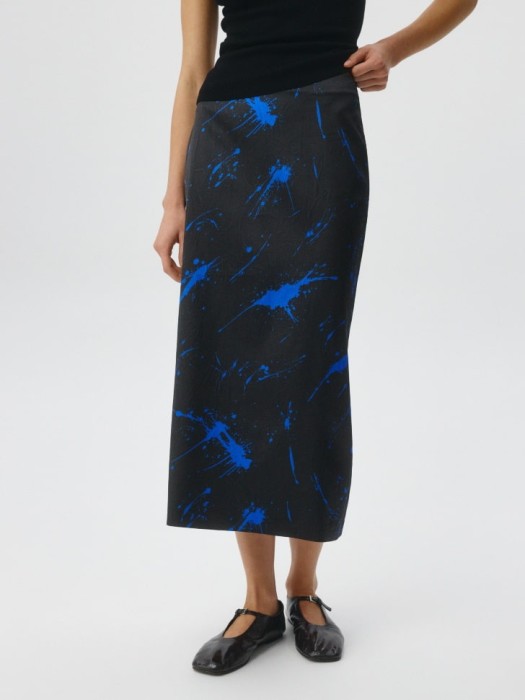 юбка миди с жатым эффектом 4680798452715 фотография