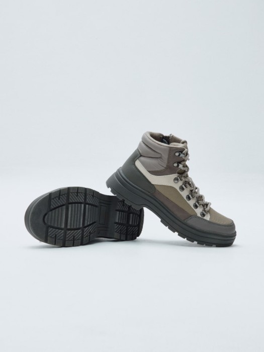 зимние ботинки-хайкеры для мальчиков для детского возраста с изнаночной стороны