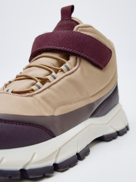 зимние мембранные ботинки детские универсального стиля с лицевой стороны