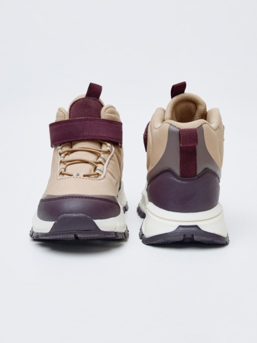 зимние мембранные ботинки детские из россии вид сбоку