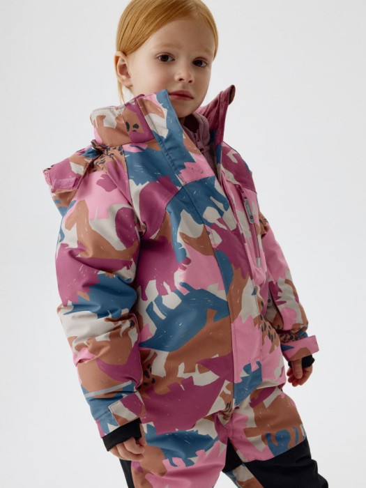 зимний горнолыжный комбинезон drytex® для девочек от бренда sela вид слева