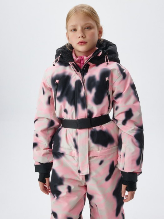 зимний горнолыжный комбинезон drytex® для девочек из россии вид сбоку