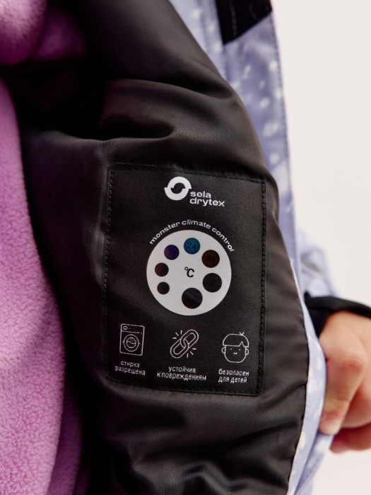 зимний горнолыжный комбинезон drytex® для девочек универсального стиля с лицевой стороны