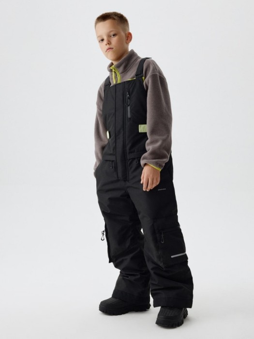 зимний горнолыжный полукомбинезон drytex® детский от бренда sela вид слева