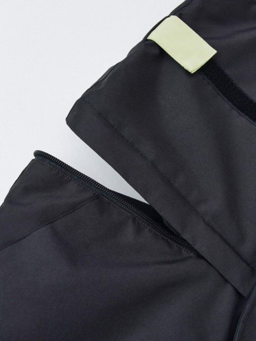 зимний горнолыжный полукомбинезон drytex® детский для детского возраста с изнаночной стороны