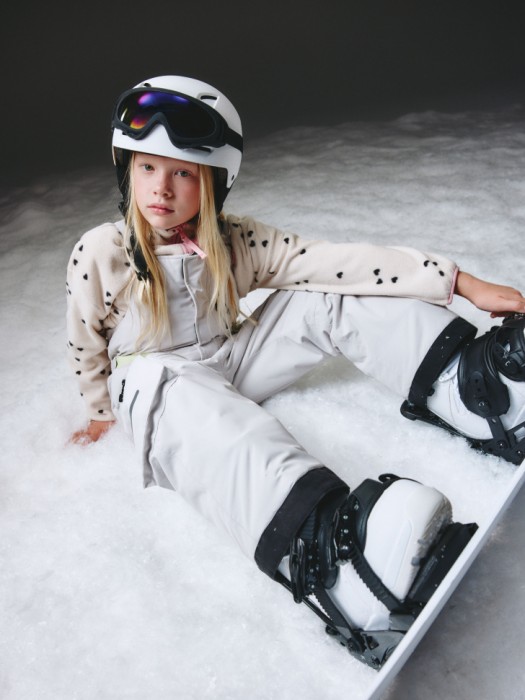 зимний горнолыжный полукомбинезон drytex® детский от бренда sela вид слева