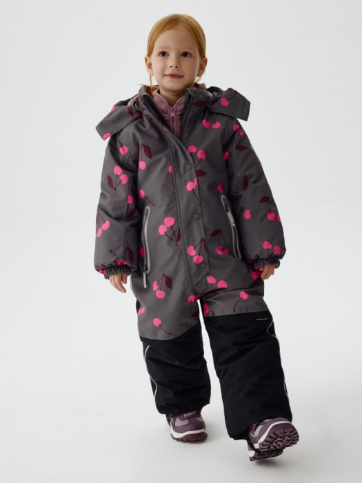зимний комбинезон drytex® с внутренними лямками для девочек 4680798432182 фотография