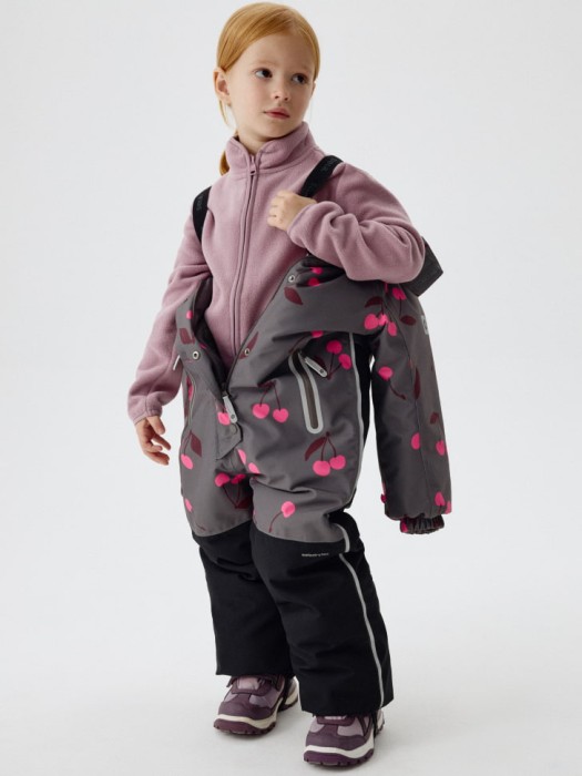 зимний комбинезон drytex® с внутренними лямками для девочек из россии вид сбоку