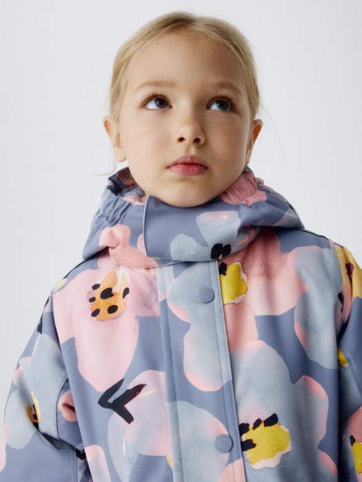 зимний комбинезон drytex® с внутренними лямками для девочек из россии вид сбоку