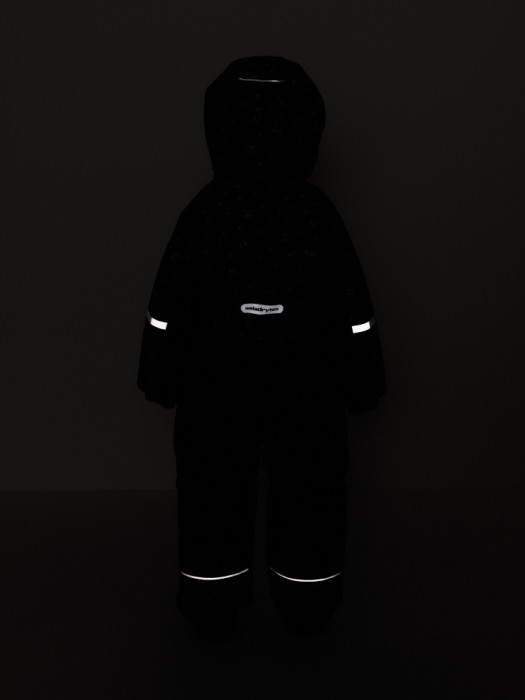 зимний комбинезон drytex® с внутренними лямками для девочек универсального стиля с лицевой стороны