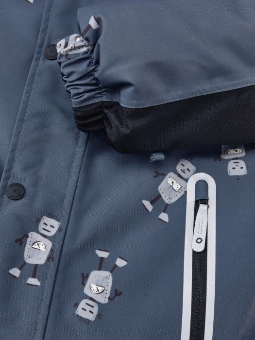 зимний комбинезон drytex® с внутренними лямками для мальчиков для детского возраста с изнаночной стороны